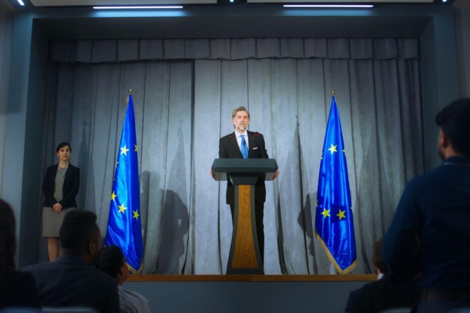reunión entre funcionarios europeos y estadounidenses sobre aranceles y comercio internacional