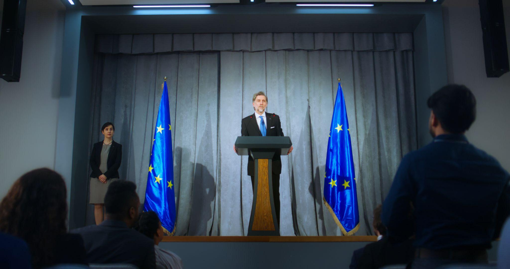 reunión entre funcionarios europeos y estadounidenses sobre aranceles y comercio internacional
